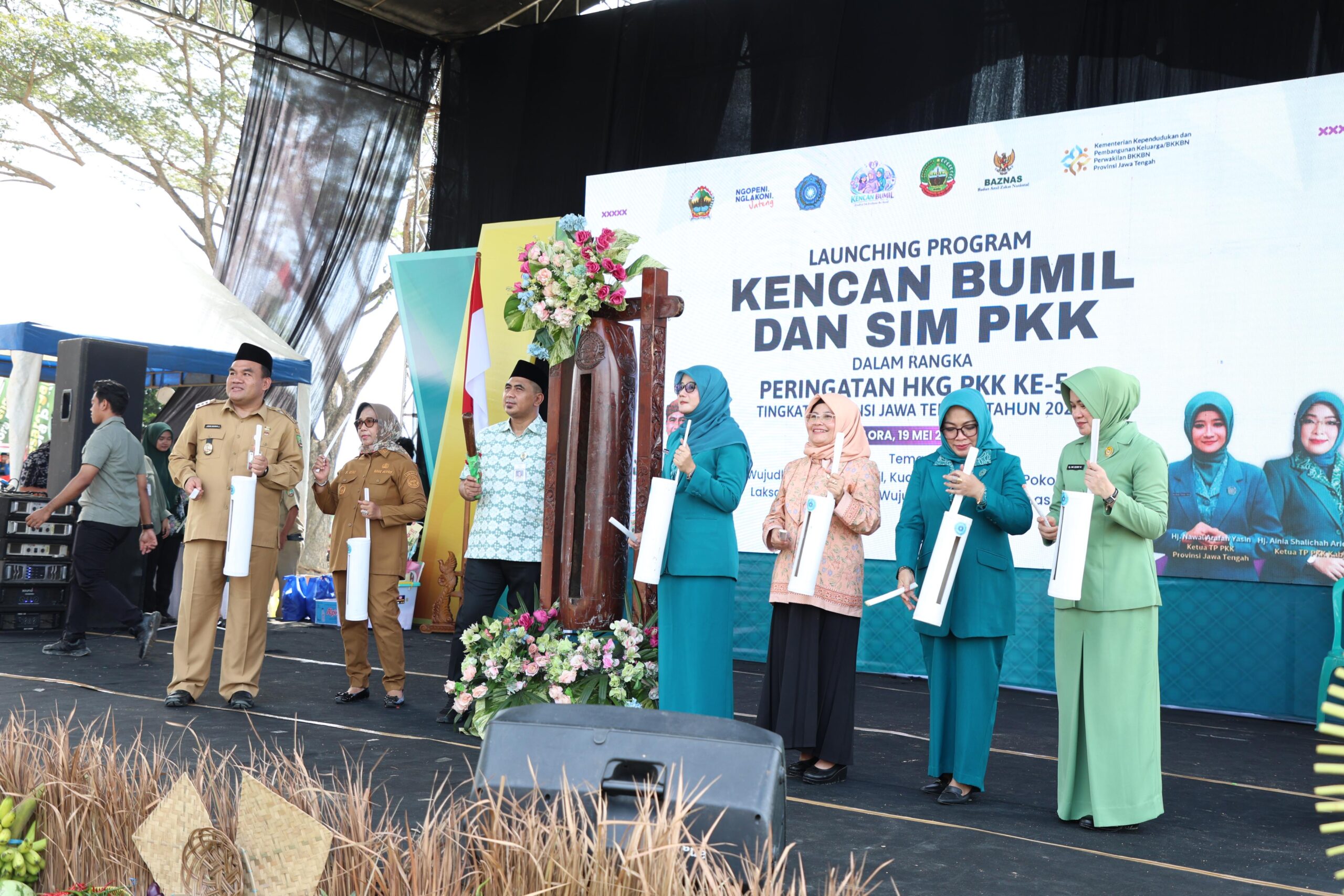 TP PKK Jawa Tengah Launching “Kencan Bumil” di Kabupaten Blora